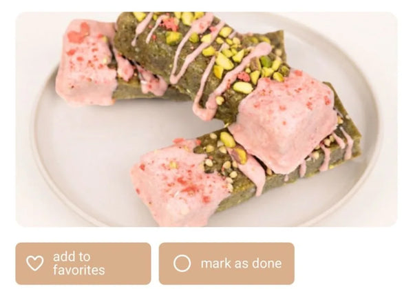 Rezept Pistachio Raspberry Bars