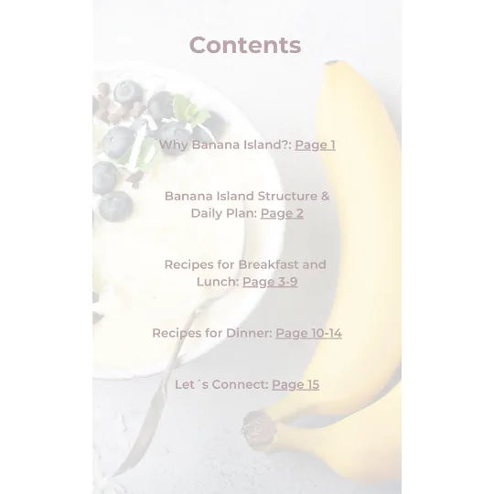 7 Day - Banana Island Detox (English) – Innenseite 1