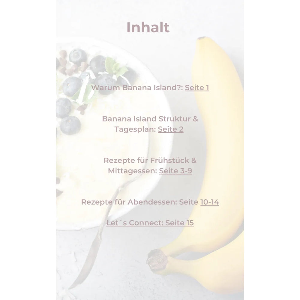 7 Tage - Banana Island Detox (deutsch) – Innenseite 1