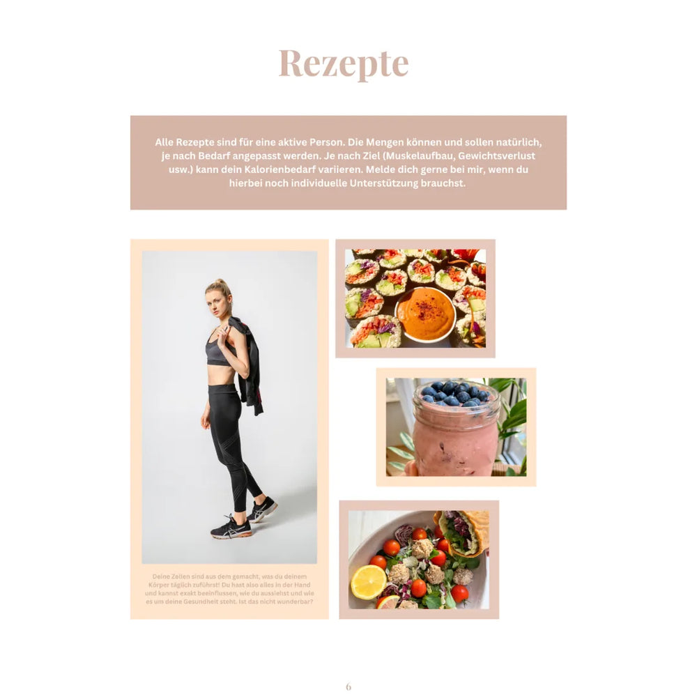7 Tage Ernährungsplan - Fitness Edition (deutsch) – Innenseite 2