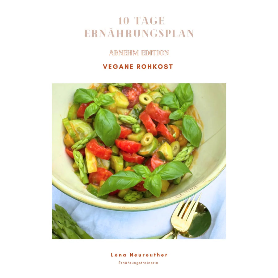 10 Tage Ernährungsplan - Abnehm Edition (deutsch) – Cover