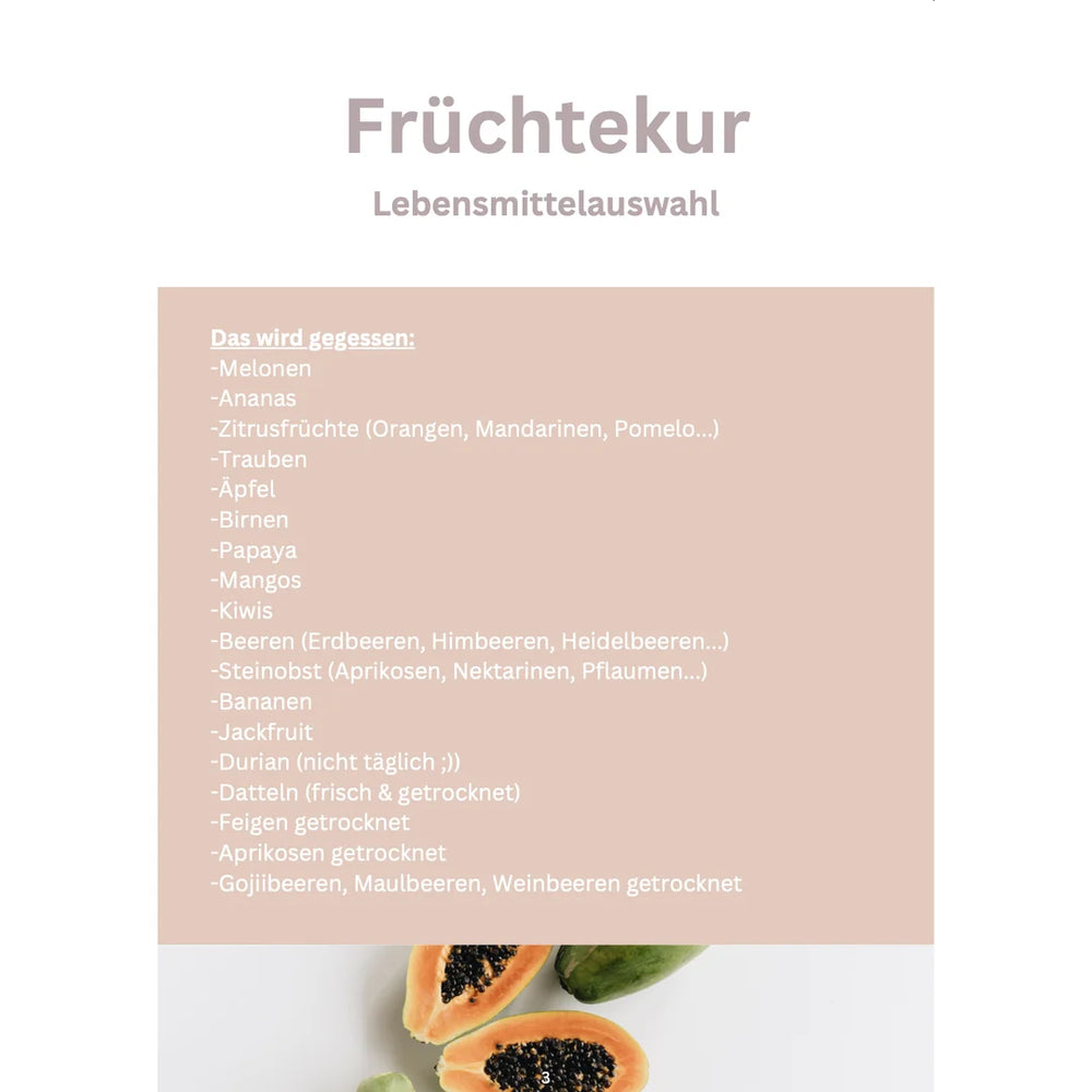 Früchtekur – Säfte | Früchte | Rohkost (deutsch) – Innenseite 2