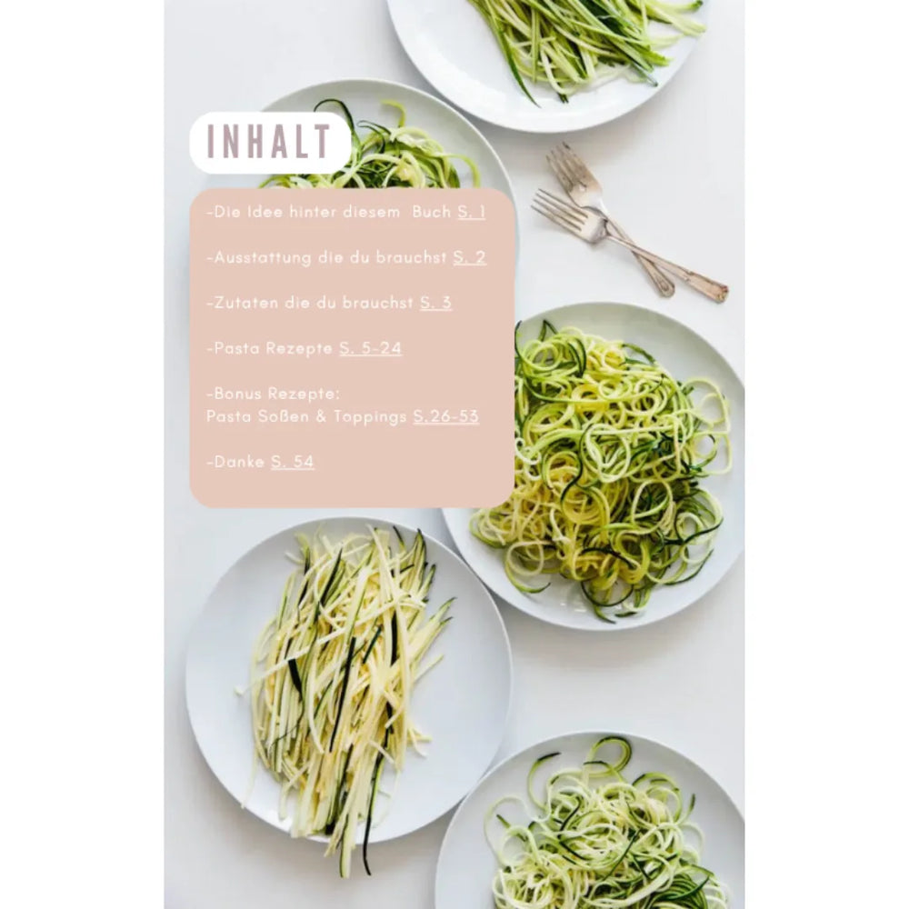 Next Level Pasta Rezepte (deutsch) – Innenseite 1