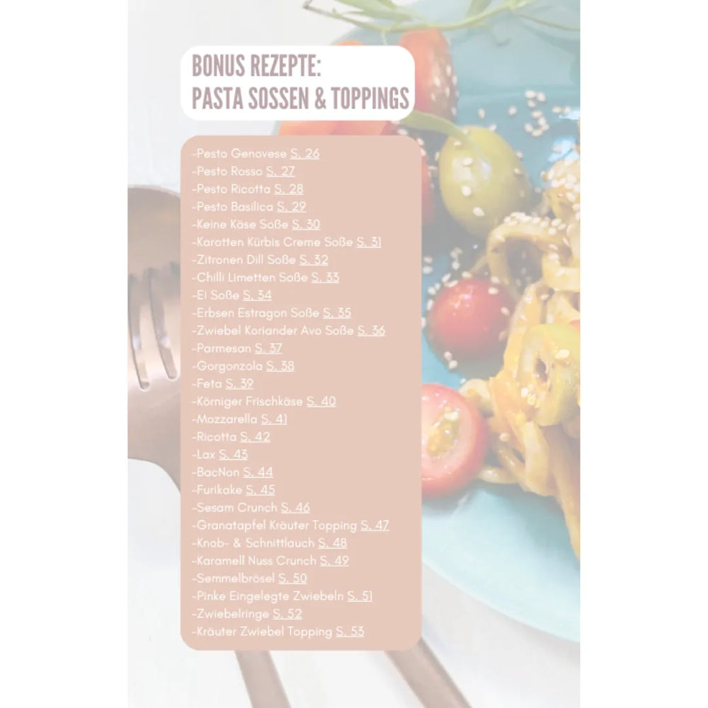 Next Level Pasta Rezepte (deutsch) – Innenseite 3