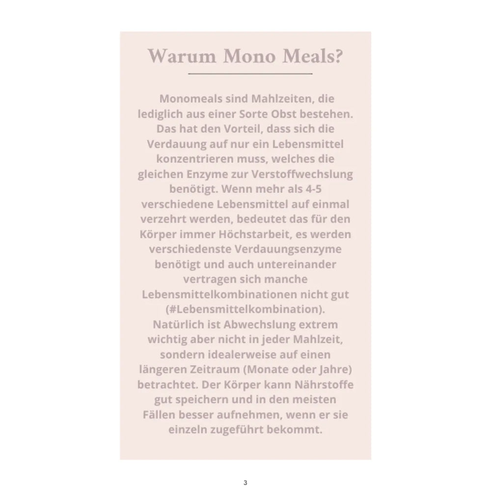 10 Tage Saftfasten & Mono Meals (deutsch) – Innenseite 3