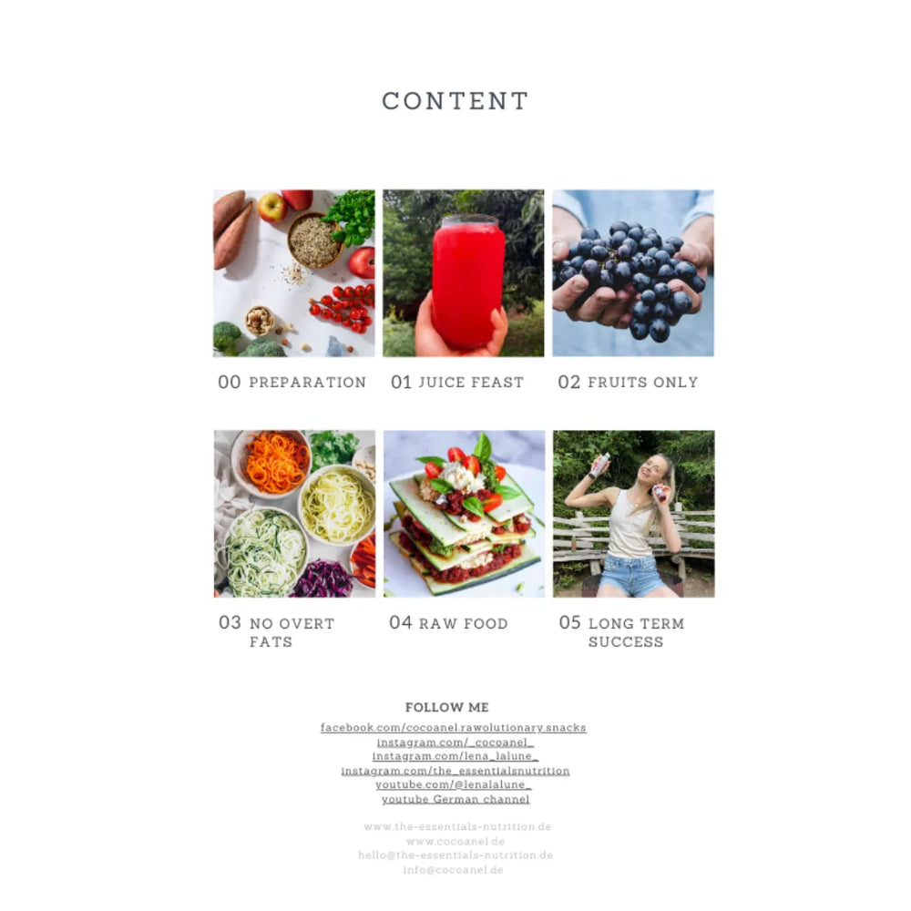Summer Cleanse (English) – Innenseite 1