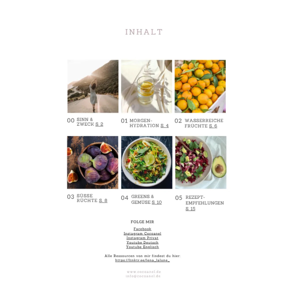 Sustainable Detox (deutsch) – Innenseite 1