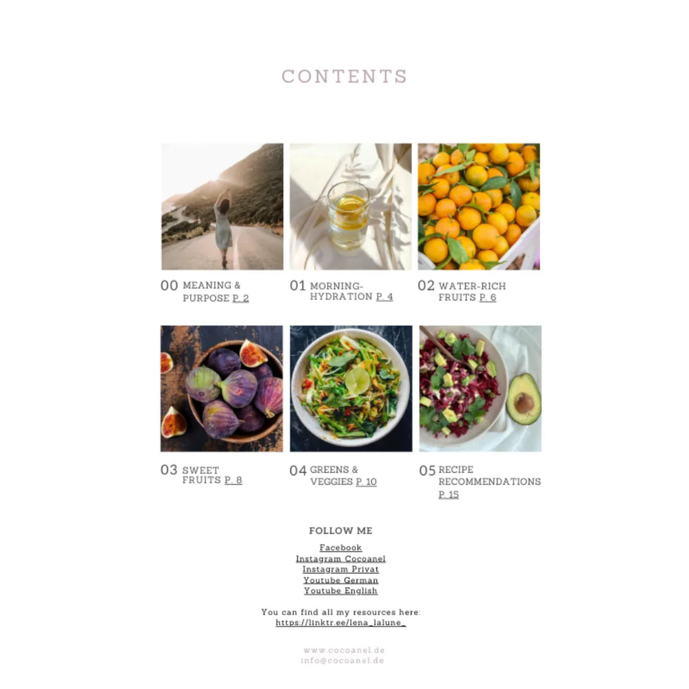Sustainable Detox (English) – Innenseite 1